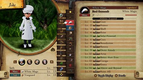 white mage abilities.